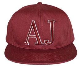 Armani Jeans Logo Baseball Hat Rot Ein Größe -