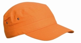 Army Military Cap im Kuba Castro Look in Orange orange -