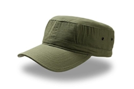 AW1x gefütterte Urban Army Cap - Winterschirmmütze für Damen und Herren oliv -