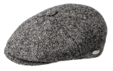 Bailey Galvin tweed Ballonmütze Schirmmütze Newsboy Cap 8-teilig - black S/54-55 -