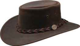 Barmah - Squashy Bronco - Australian Leather Hat XL (59-60) -