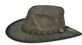 Barmah versenkbarer Soft Känguru Hat, Crackle Braun (1018) Gr. L, Braun - Braun -