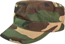 BDU Cap Feldmütze Farbe Woodland Größe L -