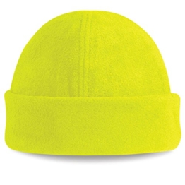 Beechfield Suprafleece Skimütze, verschiedene Farben Fluourescent gelb -