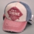 Belsen Damen Vintage Baseball Cap Snapback Trucker Hat (Rust rot) - 
