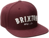 Brixton Cap HAROLD Snapback  Maroon, One Size, -