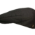 Brixton Hooligan Flatcap Schirmmütze - black herringbone twill S/55-56 - 