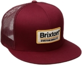 Brixton Unisex Palmer Mesh Cap, Burgundy, One Size -