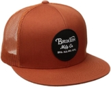 Brixton Wheeler Mesh Trucker Cap, Snapback, burnt orange -