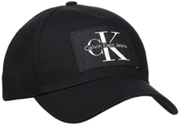 Calvin Klein Jeans Herren RE-Issue Baseball Cap, Schwarz (Black 001), One Size -