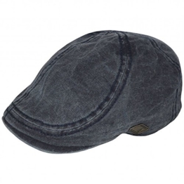 Chillouts Quebec Gatsby Schirmmütze Schnabelmütze Flatcap (One Size - blau) -