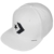 Converse Star Chevron Snapback Cap Basecap Baseballcap Kappe Flatbrim Flat Brim Cap Basecap (One Size - weiß) - 