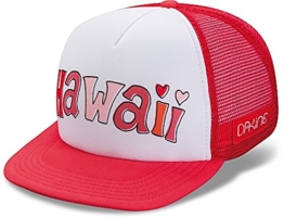 DAKINE Damen Baseball Cap Hawaii Trucker, Red Coral, One size, 8640030 -