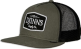 Djinns Herren Caps / Trucker Cap Old School olive Verstellbar -