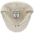 Fiebig Herrenflatcap Flatcap Schiebermütze Gatsby Sportcap Sportmütze Golfermütze Schirmmütze einfarbig für Männer (FI-41206-S16-HE0-111-61) in weiß, Größe 61 inkl. EveryHead-Hutfibel - 