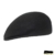 Fiebig Herrenflatcap Flatcap Schiebermütze Schirmmütze Gatsby Sportmütze Golfermütze Mütze Cap einfarbig für Männer (FI-42215-W16-HE1-18-61) in Schwarz, Größe 61 inkl. EveryHead-Hutfibel -