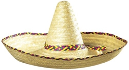 Giant Sombrero Decorated 65cm Mexican Hats Caps and Headwear for Fancy Dress Costumes Accessory -
