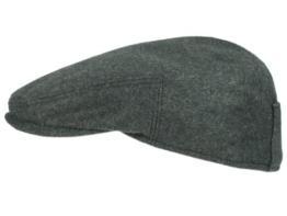 Göttmann Glasgow II Flatcap Schirmmütze aus Wolle - anthrazit 63 -