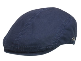 Göttmann Orlando Flatcap Sportmütze mit UV-Schutz aus Baumwolle - marine 62 -