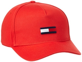 Hilfiger Denim Herren Baseball Thdm Flag Cap 11, Rot (High Risk Red 662), One size (Herstellergröße: OS) -