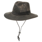 Hut Allwetter Outdoorhut Cowboyhüte Herrenhüte (XL/60-61 - braun) -