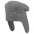 Kangol Herringbone Flatcap mit Ohrenklappen Schirmmütze Flatcap Schiebermütze (S/54-55 - grau) - 