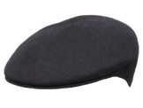 Kangol Tropic 504 Flatcap Schirmmütze - schwarz M/56-57 -