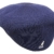 Kangol Ventair 504 Flatcap Schiebermütze Schirmmütze - blau L/58-59 - 