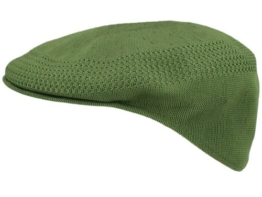 Kangol Ventair 504 Flatcap Schiebermütze Schirmmütze - oliv L/58-59 -