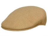 Kangol Wool 504 Original Flatcap Schirmmütze Schiebermütze - camel M/56-57 -