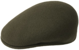 Kangol Wool 504 Original Schirmmütze Schiebermütze Flatcap - loden L/58-59 -