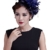 Kapmore Blume Stirnband Festival Party Hochzeit Headpiece Haar Zubehör (One Size, Black) (Navy) - 