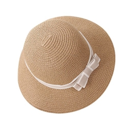 Mädschen / Damenhut Schlapphut Sonnenhut Sommerhut Strohhut Strand Mütze Bohemia Sommer Strand Hat Mädchen Khaki -