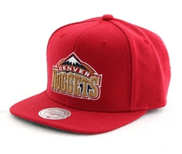 Mitchell & Ness "NBA Denver Nuggets Wool Solid" Snapback Cap -