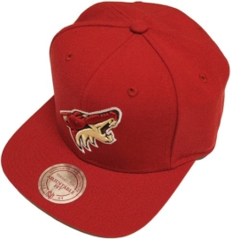 Mitchell & Ness NHL Phoenix Coyotes Wool Solid NZ980 Snapback Cap -