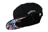 Nebelkind Snapback Cap schwarz mit Kassetten / Tape Muster onesize unisex -