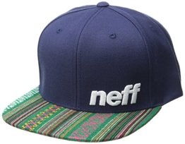 Neff Daily Pattern Cap Lime/Black Einheitsgröße Navy Native -