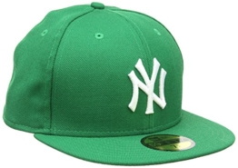 NEW ERA Cap "BASIC NY YANKEES" green Größe 7 1/4 -