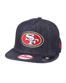 New Era NFL Denim Snapback - SAN FRANCISCO 49ERS - Denim Blue, Size:S/M -