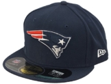 New Era NFL On Field Cap - NEW ENGLAND PATRIOTS - Blue, Size:7 3/8 -