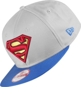 new era TEAM HERO SNAPBACK SUPERMAN grau/blau -