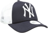 New Era Unisex Baseball Cap Mütze MLB Clean Trucker NY Yankees, Navy/White, One Size, 10531936 -