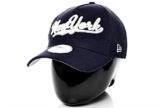 New York NY Yankees MLB Navy / Weiß Melton Script New Era 9Forty Einstellbar A Frame Trucker Baseball Kappe Größe Einstellbar -