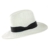 NYfashion101 Leichter mit solidem Farbenband umspannter Panama Fedora Sonnenhut - 