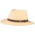 ORGINAL Panama-Hut | Stroh-Hut | Sommer-Hut aus Ecuador - mit Lederband - Handgeflochten, UV-Schutz, Bruchschutz - Natur - L -