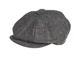 Peaky Blinders Herren Schirmmütze Gr. Medium, Grey Overcheck -