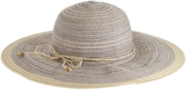 PIECES Damen Sonnenhut Pctrille Big Straw Hat, Mehrfarbig (Nature), Medium (Herstellergröße: M/L) -