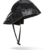 Regenhut Anglerhut mit extra breiter Krempe schwarz M -