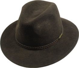 rollbarer Hut in 3 Farben, Kopfgröße:59;Farben:braun -