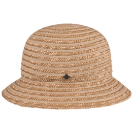 Seeberger Braided Anti-UV Glockenhut Sonnenhut Damenhut Sommerhut Strandhut Hut Glocke Strohhut Sommerhut Sonnenhut (One Size - beige) -